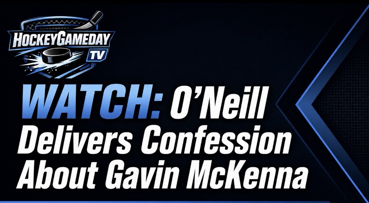 Jeff O’Neill Admits Gavin McKenna Never Called Him About Wearing No. 92
