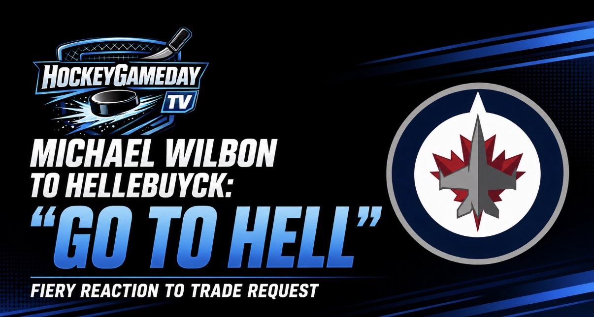 Michael Wilbon Tells Connor Hellebuyck to “Go to Hell” Over Trade Request