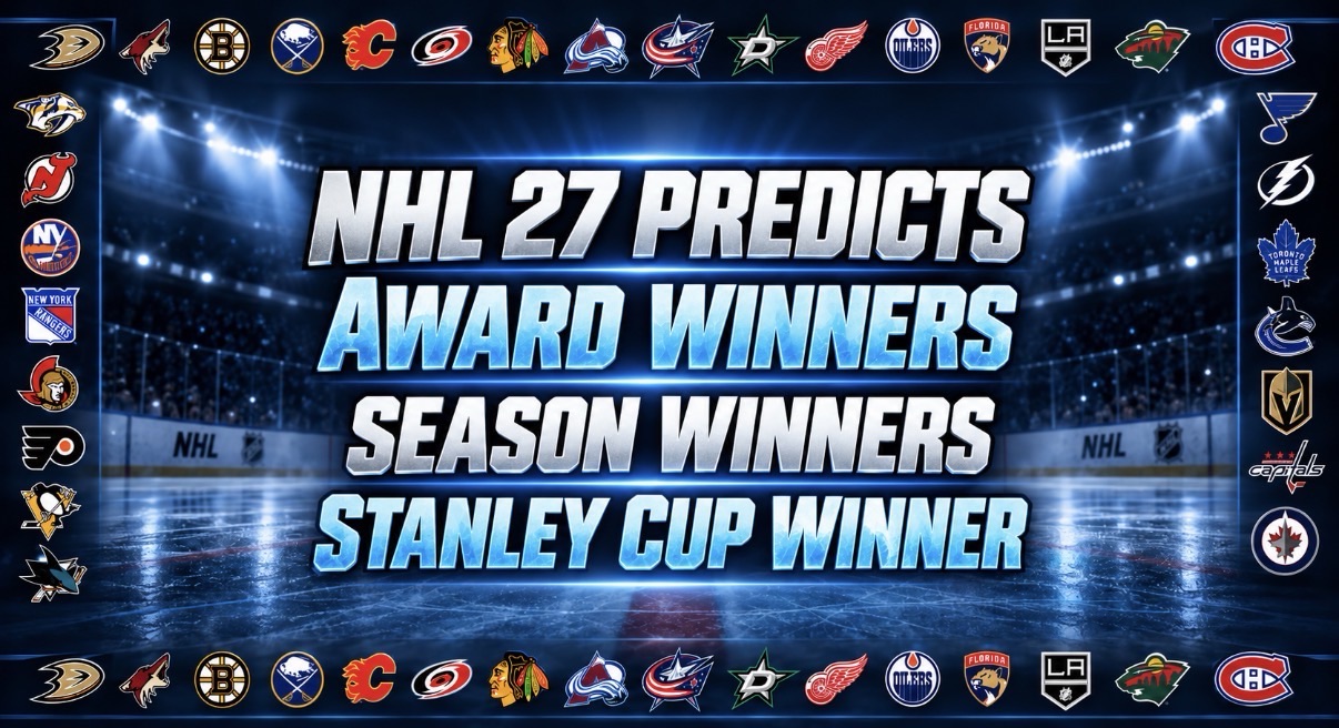 NHL 27 Simulated the Entire 2026-27 Season — And the Results Were Absolutely Wild