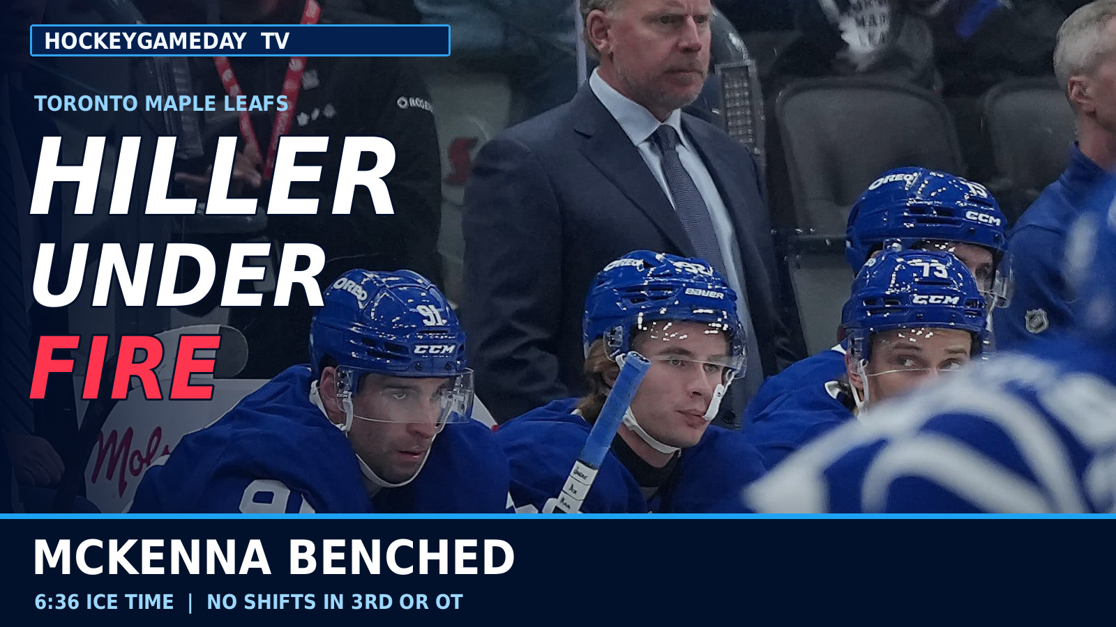 “Trying Not to Lose”: Jim Hiller Under Fire Over Gavin McKenna Benching