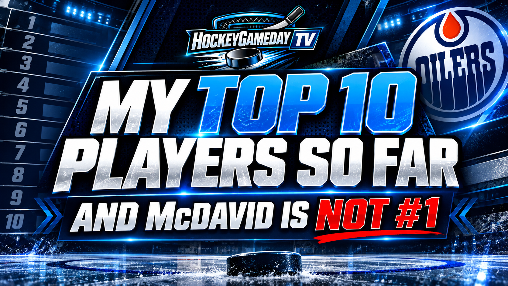 My Top 10 NHL Players So Far — And McDavid Is NOT #1